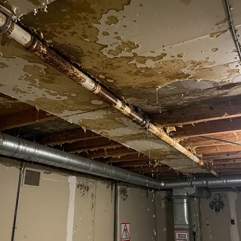 Ceiling Water Damage Repair in Moreland, ID